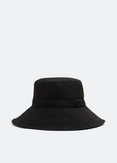 Шляпа GANNI Tech bucket hat, черный