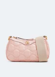 Сумка GUCCI GG Matelassé handbag, розовый