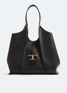 Сумка-тоут TOD&apos;S Timeless medium shopping bag, черный Tod’S