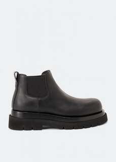 Ботинки BOTTEGA VENETA Lug boots, черный