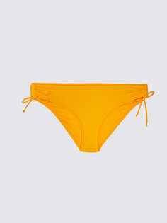 Женские плавки бикини с простыми завязками и деталями LCW DREAM, желтый