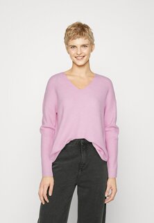 Свитшот ONLY CAMILLA V-NECK L/S NOOS, цвет pink lady