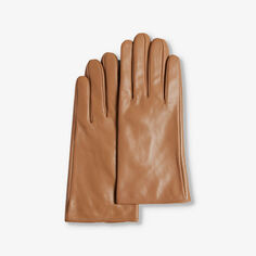 Кожаные перчатки Arleos с логотипом Ted Baker, коричневый