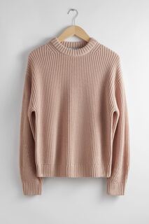 Свитер &amp; Other Stories Rib Knit, светло-розовый