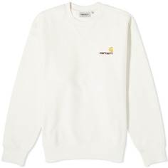 Свитшот Carhartt Wip American Script, белый