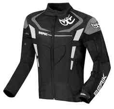 Водонепроницаемая мотоциклетная текстильная куртка Torino Evo Berik, черный/серый