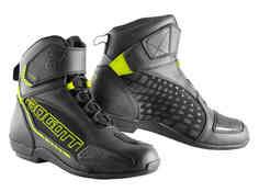 Мотоциклетная обувь GPX Bogotto, черный/желтый флуоресцентный