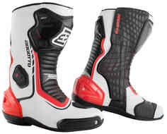 Мотоциклетные ботинки Race-X Bogotto, белый/черный/красный