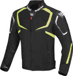 Мотоциклетная текстильная куртка X-Speed Air Berik, черный/белый/флуоресцентный желтый