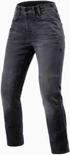Женские мотоциклетные джинсы Victoria 2 SF Revit, черный/серый