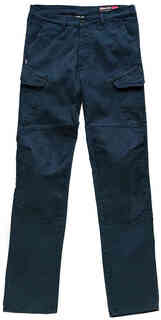 Холщовые мотоциклетные текстильные брюки-карго Stuart Blauer, синий
