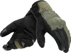 Мотоциклетные перчатки Trento D-Dry Dainese, черный/зеленый