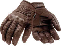 Ониксовые черные перчатки Pando Moto, коричневый
