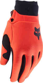Перчатки для мотокросса Defend Thermo Youth FOX, оранжевый/черный