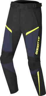 Мотоциклетные текстильные брюки Blaze-Air Bogotto, черный/синий/желтый флуоресцентный