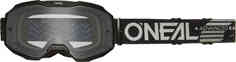 Твердые прозрачные очки для мотокросса B-10 Oneal, черный O'neal