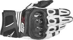 Мотоциклетные перчатки SP X Air Carbon V2 Alpinestars, черно-белый