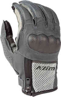 Мотоциклетные перчатки Induction 2023 Klim, серый/серебристый/черный