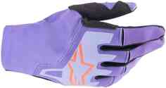 Перчатки Techstar для мотокросса Alpinestars, фиолетовый