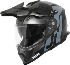 J34 Pro Tour Шлем для мотокросса Just1, черный/титан