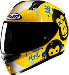 Молодежный шлем C10 Geti HJC, черный желтый