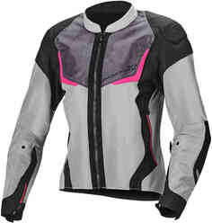 Женская мотоциклетная текстильная куртка Orcano Macna, серый/розовый
