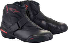 Stella SMX-1 R V2 Женская мотоциклетная обувь Alpinestars, черный/розовый