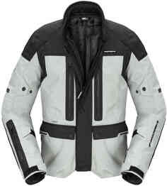 Мотоциклетная текстильная куртка Traveller 3 H2Out Spidi, серый/черный