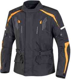 Мотоциклетная текстильная куртка GMS Dayton gms, черный/оранжевый ГМС