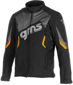 Мотоциклетная куртка из софтшелла GMS Arrow gms, черный/оранжевый ГМС