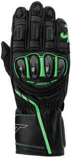 Мотоциклетные перчатки S1 RST, черный/зеленый