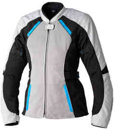 Водонепроницаемая женская мотоциклетная текстильная куртка Ava Mesh RST, светло-серый/синий
