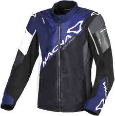 Мотоциклетная текстильная куртка Sigil Macna, черный/синий/белый