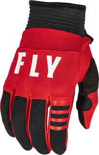 Fly Racing F-16 2023 Молодежные перчатки для мотокросса FLY Racing, черный красный
