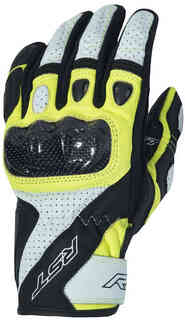 Мотоциклетные перчатки Stunt III RST, черный/белый/желтый