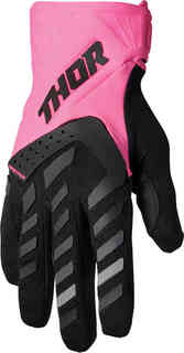 Spectrum Touch женские перчатки для мотокросса Thor, розовый/черный