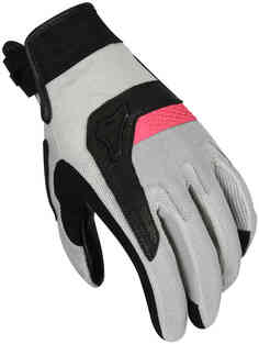 Женские мотоциклетные перчатки Congra Macna, серый/черный/розовый