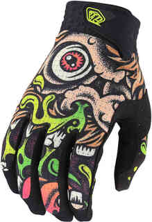Молодежные перчатки для мотокросса Air Bigfoot Troy Lee Designs, черный/зеленый