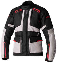 Женская мотоциклетная текстильная куртка Endurance RST, черный/серый/красный