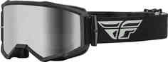 Очки для мотокросса с логотипом Fly Racing Zone FLY Racing, серый/черный