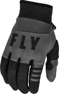 Fly Racing F-16 2023 Молодежные перчатки для мотокросса FLY Racing, черный/серый