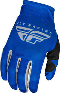 Молодежные перчатки для мотокросса Fly Racing Lite FLY Racing, серо-голубой