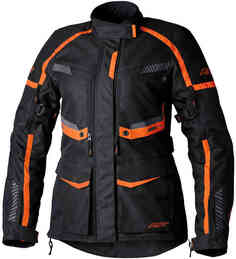Женская мотоциклетная текстильная куртка Maverick Evo RST, черный/оранжевый