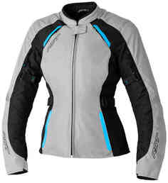 Водонепроницаемая женская мотоциклетная текстильная куртка Ava RST, серый/синий
