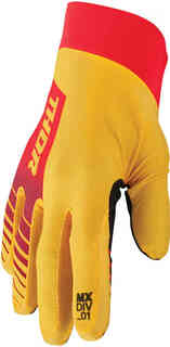 Аналоговые перчатки для мотокросса Agile Thor, желтый/красный