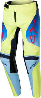 Молодежные брюки для мотокросса Racer Hoen Alpinestars, желтый/синий
