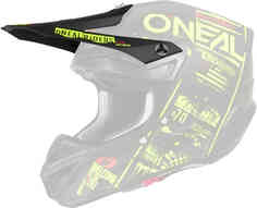 Козырек для боевого шлема из полиакрилита 5-й серии Oneal, черный желтый Oneal