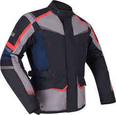 Водонепроницаемая мотоциклетная текстильная куртка Tundra Richa, серый/черный/красный