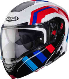Дорожный шлем Хорус X Caberg, белый/черный/синий