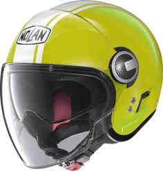 N21 Visor 06 Шлем Dolce Vita Jet Nolan, желтый/белый